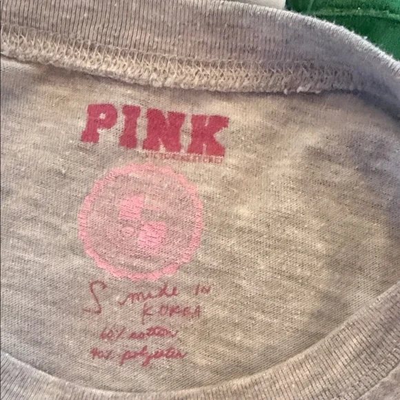 PINK Victoria's Secret Tees - Yellow, Green, Gray - Picture 4 of 4
